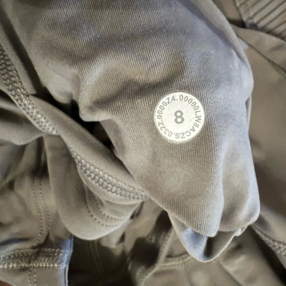 Lululemon Pleated HR Tennis Skirt Gull Grey 8 - Picture 9 of 9